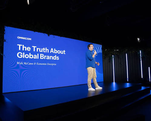 2026年カンヌライオンズでの「The Truth About Global Brands」発表の様子